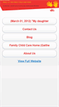 Mobile Screenshot of familydaycarehome.com